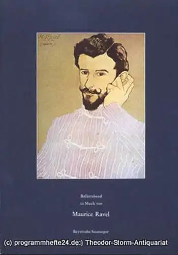 Bayerische Staatsoper, Wolfgang Sawallisch, E. Baitzel: Programmheft zu Ballettpremiere am 28. November 1982 im Nationaltheater. Ballettabend zu Musik von Maurice Ravel. Spielzeit 1982 / 83 (18). 