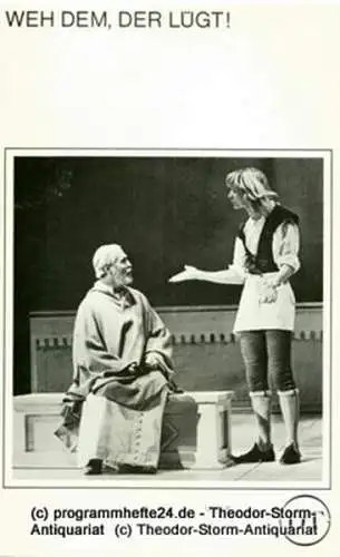 Deutsches Theater in Göttingen, Günther Fleckenstein, Norbert Baensch: Programmheft Weh dem, der lügt ! Lustspiel von Franz Grillparzer. Spielzeit 1977 / 78 Blätter des Deutschen Theaters in Göttingen Heft 438 (18). 