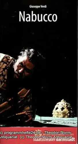 Staatstheater Darmstadt, John Dew, Christoph Gaiser: Programmheft Nabucco. Oper von Temistocle Solera. Musik Giuseppe Verdi. Premiere 15. Januar 2011 Großes Haus (18). 