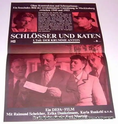 Filmplakat Schlösser und Katen. I. Teil: Der krumme Anton (18)
