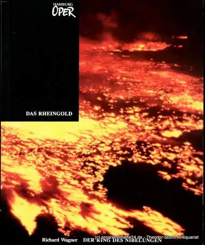 Hamburgische Staatsoper, Peter Ruzicka, Wulf Konold, Annedore Cordes: Programmheft zur Premiere Das Rheingold von Richard Wagner an der Hamburgischen Staatsoper am 12. April 1992 (18). 