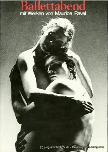 Hessisches Staatstheater Wiesbaden, Christoph Groszer, Ehrhard Reinicke: Programmheft zur Premiere des Ballettabends Rencontre 7 Die Zeremonie / Daphnis und Chloe am 21.3.1982. Spielzeit 1981 / 82 Heft 13 (18). 