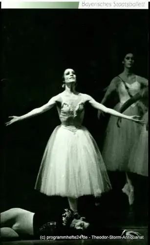 Bayerisches Staatsballett in Gründung, Konstanze Vernon, Bettina Wagner-Bergelt: Programmheft Programmheft zum Ballett GISELLE von Theophile Gautier, Vernoy de Saint-Georges und Jean Coralli. Spielzeit 1990 / 91 (18). 