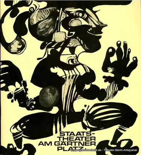 Staatstheater am Gärtnerplatz, Kurt Pscherer, Peter Kertz: Programmheft Der Zigeunerbaron. Komische Oper von Johann Strauß. Programmheft des Bayerischen Staatstheaters am Gärtnerplatz, Spielzeit 1970 / 71 Heft I (18). 