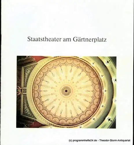 Staatstheater am Gärtnerplatz, Kurt Pscherer, Peter Kertz: Programmheft Die Zauberflöte. Eine Deutsche Oper. Programmheft des Bayerischen Staatstheaters am Gärtnerplatz, Spielzeit 1972 / 73 Heft II (18). 