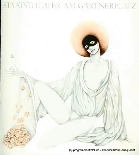 Staatstheater am Gärtnerplatz, Kurt Pscherer, Peter Kertz: Programmheft Hoffmanns Erzählungen. Programmheft des Bayerischen Staatstheaters am Gärtnerplatz, Spielzeit 1970 / 71 Heft X (18). 