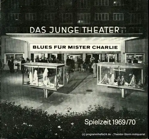 Das Junge Theater, Friedrich Schütter, Wolfgang Borchert: Programmheft Blues für Mister Charlie. Schauspiel von James Baldwin. Spielzeit 1969 / 70 Heft 9 (18). 