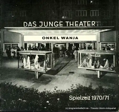 Das Junge Theater, Friedrich Schütter, Wolfgang Borchert: Programmheft Onkel Wanja. Bilder aus dem Landleben von Anton Tschechow. Spielzeit 1970 / 71 Heft 6 / 7 (18). 