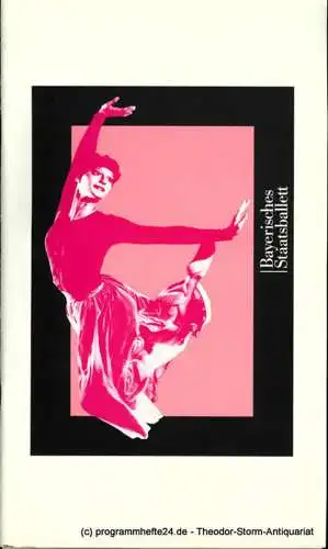 Bayerische Staatsoper, Bayerisches Staatsballett, Konstanze Vernon, Bettina Wagner-Bergelt: Programmheft GISELLE. Ballett in zwei Akten von Mats Ek. Ballettwoche 1997 (18). 