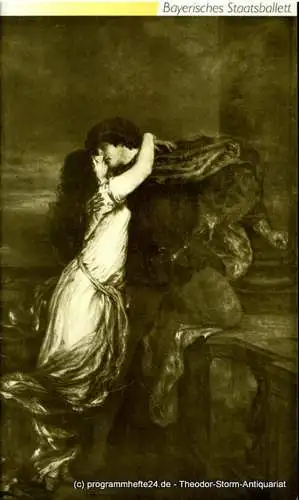 Bayerische Staatsoper, Bayerisches Staatsballett Konstanze Vernon, Bettina Wagner-Bergelt: Programmheft zum Ballett Romeo und Julia. Spielzeit 1990 / 91 (18). 
