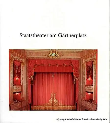 Staatstheater am Gärtnerplatz, Kurt Pscherer, Peter Kertz: Programmheft Die Zauberflöte. Deutsche Oper von Wolfgang Amadeus Mozart. Spielzeit 1972 / 73 Heft II (18). 
