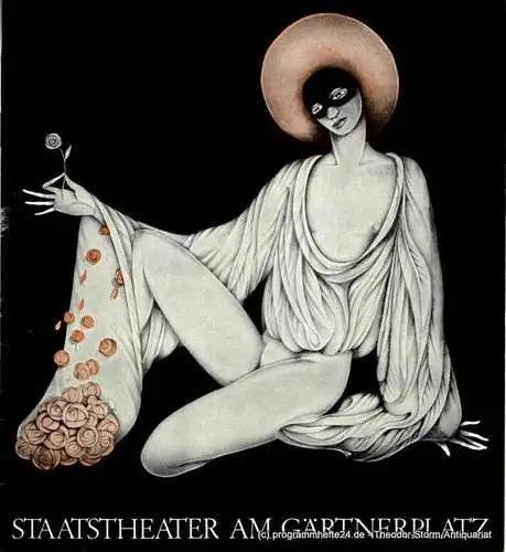 Bayerisches Staatstheater am Gärtnerplatz, Kurt Pscherer, Peter Kertz: Programmheft Die Nachtwandlerin. Oper von Vincenzo Bellini. Münchener Erstaufführung Samstag 4. November 1978 (18). 