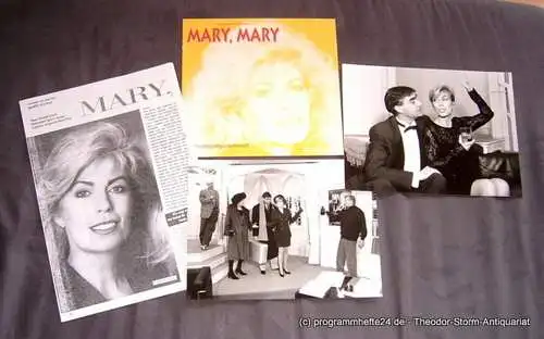 Theatergastspiele Kempf, Margrit Kempf: Programmheft Mary, Mary ( Nie wieder Mary ). Lustspiel von Jean Kerr. Premiere am 11. Januar 1996 in Lüdenscheid (18). 
