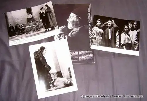 Konzertdirektion Landgraf, Loachim Landgraf: Programmheft Der Kaufmann von Venedig. Komödie von William Shakespeare. Premiere am 11.9.1990 (18). 