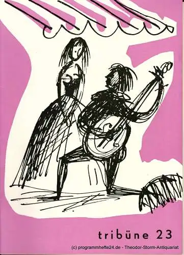 Die Tribüne, Gemeinnütziges Theater, Frank Lothar: Programmheft Tribüne Berlin Heft 23 (18). 