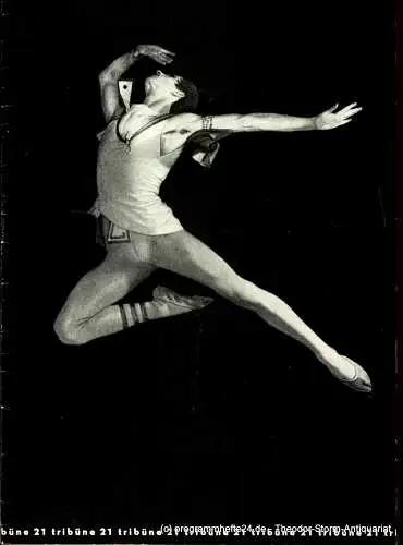 Die Tribüne, Gemeinnütziges Theater, Frank Lothar: Programmheft Tribüne Berlin Heft 21 (18). 