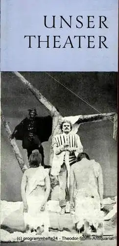 Stadttheater Freiberg, Manfred Claus, Eginhard Seilkopf: Programmheft Unser Theater Februar / März 1980. Spielzeit 1979 / 80 (18). 