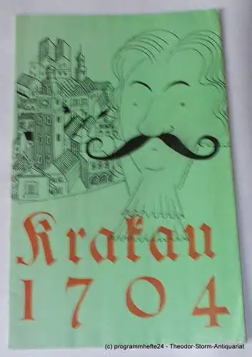 Metropol - Theater, Intendant Hans Pitra, Helga Korff-Edel, Frans Haacken: Programmheft Der Bettelstudent. Spielzeit 1956 / 57 (18). 