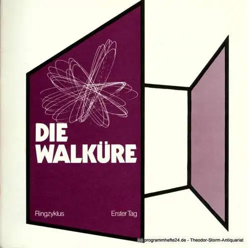 Niedersächsische Staatstheater Hannover, Hans-Peter Lehmann: Programmheft Die Walküre. Erster Tag des Bühnenfestspiels Der Ringe des Nibelungen von Richard Wagner. 18. Februar 1983 (18). 