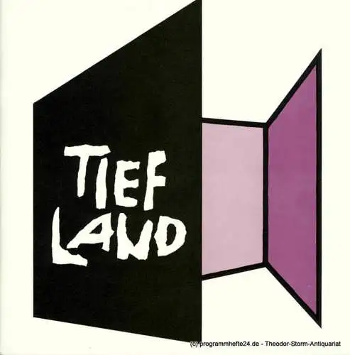 Niedersächsische Staatstheater Hannover, Hans-Peter Lehmann: Programmheft TIEFLAND. Musikdrama von Rudolph Lothar. 27. Februar 1981 (18). 