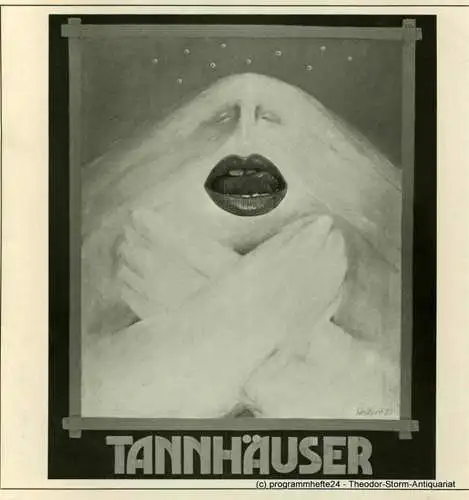 Theater der Stadt Gütersloh, Günter Ochs, Landestheater Detmold: Programmheft Tannhäuser und der Sängerkrieg auf der Wartburg. Premieren 3. und 16.12. 1980 (18). 