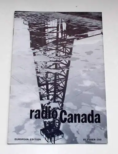 Canadian Broadcasting Corporation: Programmheft radio Canada European Edition October 1950 (18). 