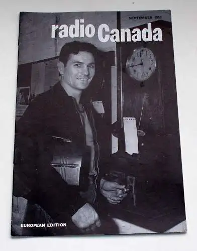 Canadian Broadcasting Corporation: Programmheft radio Canada European Edition September 1950 (18). 