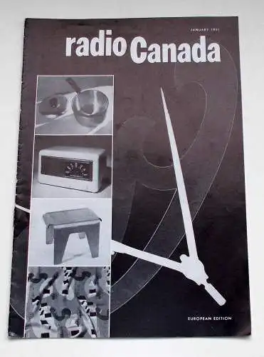 Canadian Broadcasting Corporation: Programmheft radio Canada European Edition January 1951 (18). 
