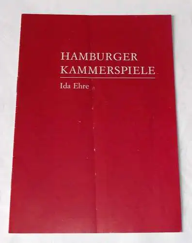 Hamburger Kammerspiele, Ida Ehre, Hede Rickert: Programmheft Gyges und sein Ring. Tragödie von Friedrich Hebbel. Premiere 11. Januar 1977. 5. Heft der Spielzeit 1976 / 77 (18). 