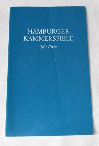Hamburger Kammerspiele, Ida Ehre, Jan Aust: Programmheft Amphitryon. Komödie von Peter Hacks. Premiere 31. Oktober 1978. 3. Heft der Spielzeit 1978 / 79 (18). 