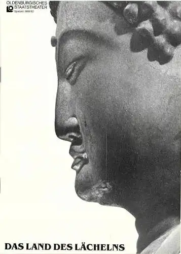 Oldenburgisches Staatstheater, Hans Häckermann, Michael Muhr: Programmheft Das Land des Lächelns. Premiere 25. Dezember 1989 im Großen Haus. Spielzeit 1989 / 90 (18). 