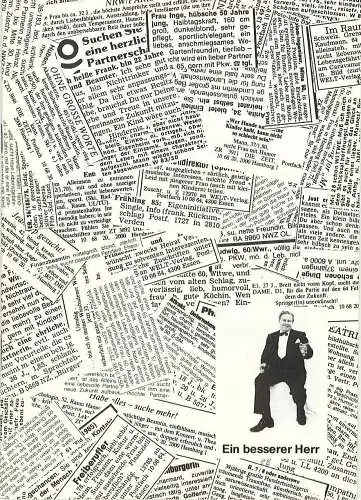 Oldenburgisches Staatstheater, Harry Niemann, Dieter Baldo, Imke Baumann: Programmheft Ein besserer Herr von Walter Hasenclever. Premiere 8. März 1985, Großes Haus. Spielzeit 1984 / 85 (18). 
