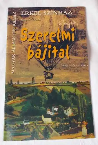 Magyar Allami Operahaz, Erkel Szinhaz: Programmheft FALSTAFF von Giuseppe Verdi (18). 