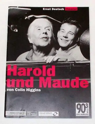 Ernst Deutsch Theater, Isabella Vertes-Schütter, Wolfgang Borchert: Programmheft Harold und Maude von Colin Higgins. Premiere 7. Oktober 1999 (18). 
