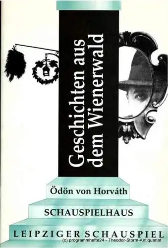 Leipziger Schauspiel, Wolfgang Hauswald, Wolfgang Kröplin, Hanne Röpke, Frank Schletter: Programmheft Geschichten aus dem Wienerwald. Premiere 9. Mai 1992. Schauspielhaus. Spielzeit 1991 / 92 Heft 14 (18). 