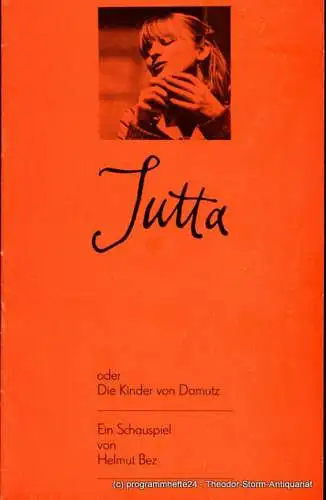 Staatstheater Dresden Kleines Haus, Ute Baum, Ekkehard Walter: Programmheft Jutta oder Die Kinder von Damutz. Premiere am 23. März 1980 (18). 