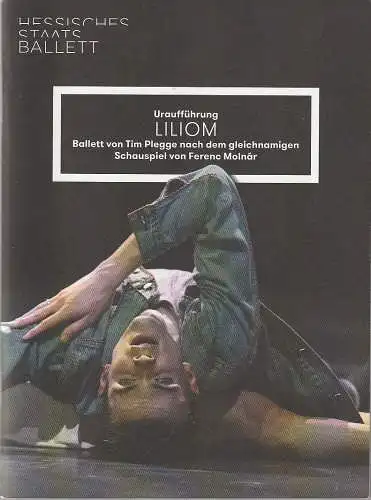 Hessisches Staatsballett, Uwe Eric Laufenberg, Karsten Wiegand, Tim Plegge, Lisanne Wiegand, Karin Dietrich: Programmheft Uraufführung Tim Plegge LILIOM 22. Februar 2019 Staatstheater Darmstadt Spielzeit 2018 / 2019 (18). 