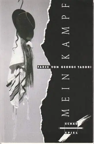 Nationaltheater Mannheim, Arnold Petersen, Juliane Votteler, Stephan Hoffstadt: Programmheft George Tabori MEIN KAMPF Premiere 16. November 1988 Spielzeit 1988 / 89 NR. 5 (18). 