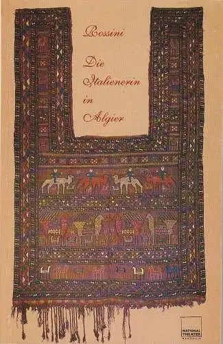 Nationaltheater Mannheim, Arnold Petersen, Susanne Kaulich, Ursula Leuchtenberger, Katja B. Zaich: Programmheft Gioachino Rossini DIE ITALIENERIN IN ALGIER Premiere 25. Januar 1992 Spielzeit 1991 / 92 Nr. 11 (18). 