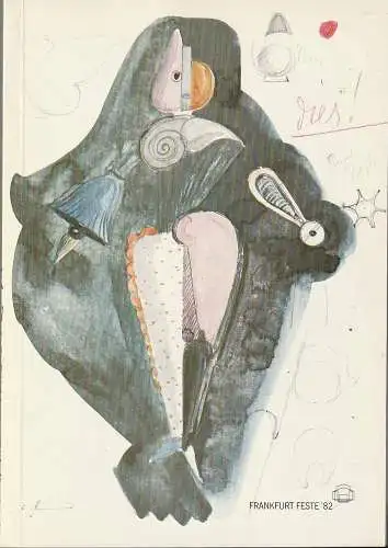 Alte Oper Frankfurt, Ulrich Schwab, Dieter Rexroth, Ronny Dietrich: Programmheft FRANKFURTER FESTE '82 THEATEREXPERIMENTE (18). 