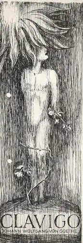 Theater Rudolstadt, Otto Mahrholz, Uta Gallert: Programmheft Johann Wolfgang von Goethe CLAVIGO Premiere 17. März 1977 Spielzeit 1976 / 77 (18). 