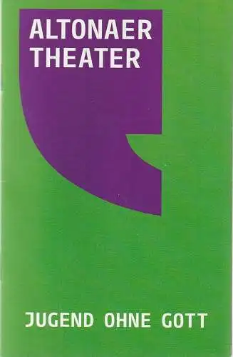 Altonaer Theater, Axel Schneider, Zebu Kluth, Anja del Caro, Anke Kell, Isabel Schröter, Joachim Hiltmann ( Fotos ): Programmheft Ödön von Horvath JUGEND OHNE GOTT Premiere 25. Oktober 2009 (18). 
