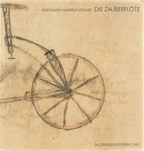Salzburger Festspiele, Gundl Hradil, Klaus-Peter Kehr: Programmheft Wolfgang Amadeus Mozart DIE ZAUBERFLÖTE Premiere 30. Juli 1997 Felsenreitschule Salzburger Festspiele (18). 