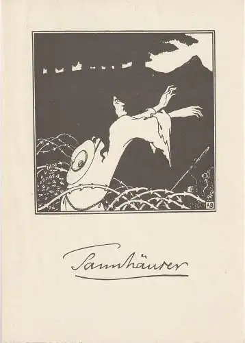 Bayerische Staatsoper, Wolfgang Sawallisch, Edgar Baitzel, Irmelin Bürgers: Programmheft Richard Wagner TANNHÄUSER im Rahmen des Richard- Wagner-Zyklus 1983 Spielzeit 1982 / 83 (18). 