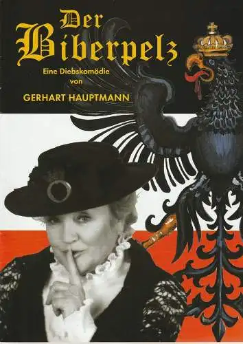 EURO-STUDIO, Konzertdirektion Landgraf, Birgit Landgraf, Bernd Böhner ( Szenenfotos ): Programmheft Gerhart Hauptmann DER BIBERPELZ Premiere 27.2.2003 Stadttheater Amberg (18). 