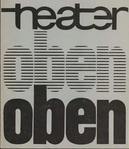 Städtische Theater Karl-Marx-Stadt, Gerhard Meyer, Doris Tschierschky, Ilona Langer: Programmheft Viktor Rosow DAS NEST DES AUERHAHNS DDR-Erstaufführung 13. März 1980 Spieljahr 1980 (18). 