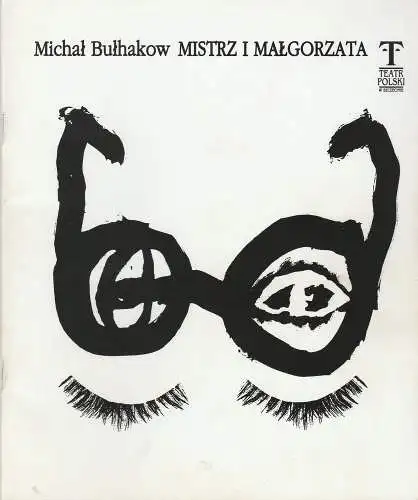 Teatr Polski w Szczecinie, Adam Opatowicz, Jacek Galkowski: Programmheft Michal Bulhakow MISTRZ I MALGORZATA Premiera Grudzien 2000 (18). 
