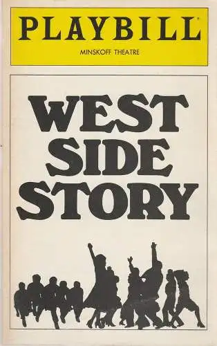 Playbill, MINSKOFF THEATRE: Programmheft WEST SIDE STORY November 1980 (18). 