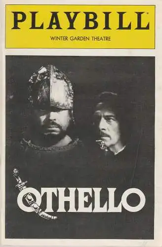 Playbill, WINTER GARDEN: Programmheft James Earl Jones / Christopher Plummer in OTHELLO May 1982 (18). 