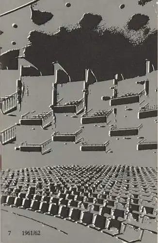 Bühnen der Stadt Köln, Oscar Fritz Schuh, Willy Fleckhaus, Dietmar Dünhöft und Lieselotte Strelow ( Photos ): Programmheft Richard Strauss CAPRICCIO 4. April 1962 Spielzeit 1961 / 62 Heft 7 (18). 